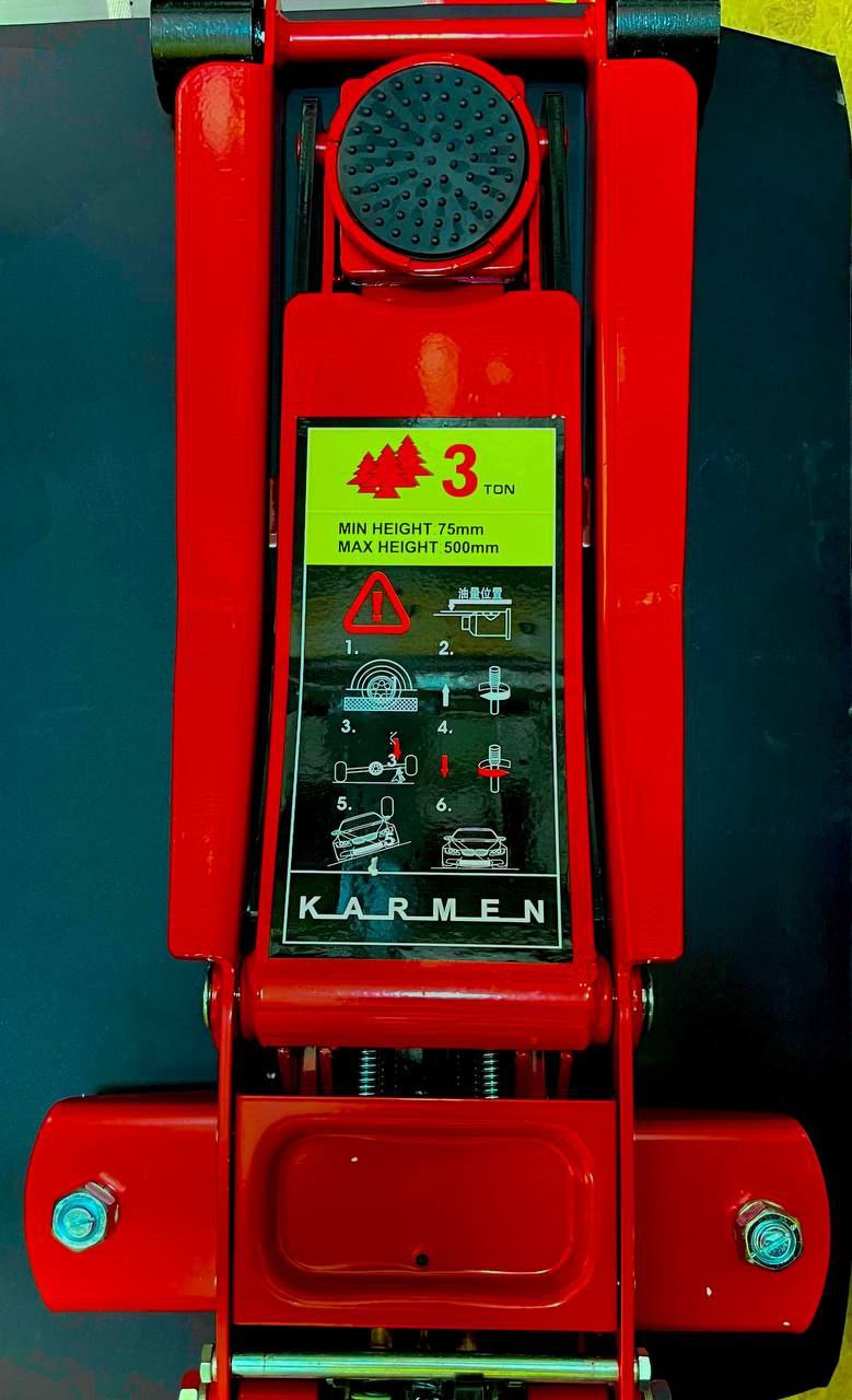 جک سوسماری 3 تن دو پمپ کارمن