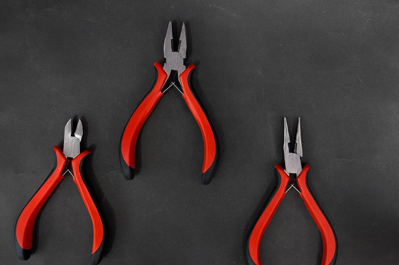 انبر دست سیم چین دم باریک الکترونیکی ا