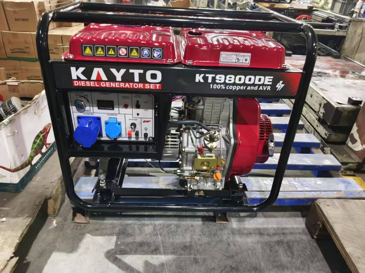 موتور برق ۸کیلوات دیزل کایتو 