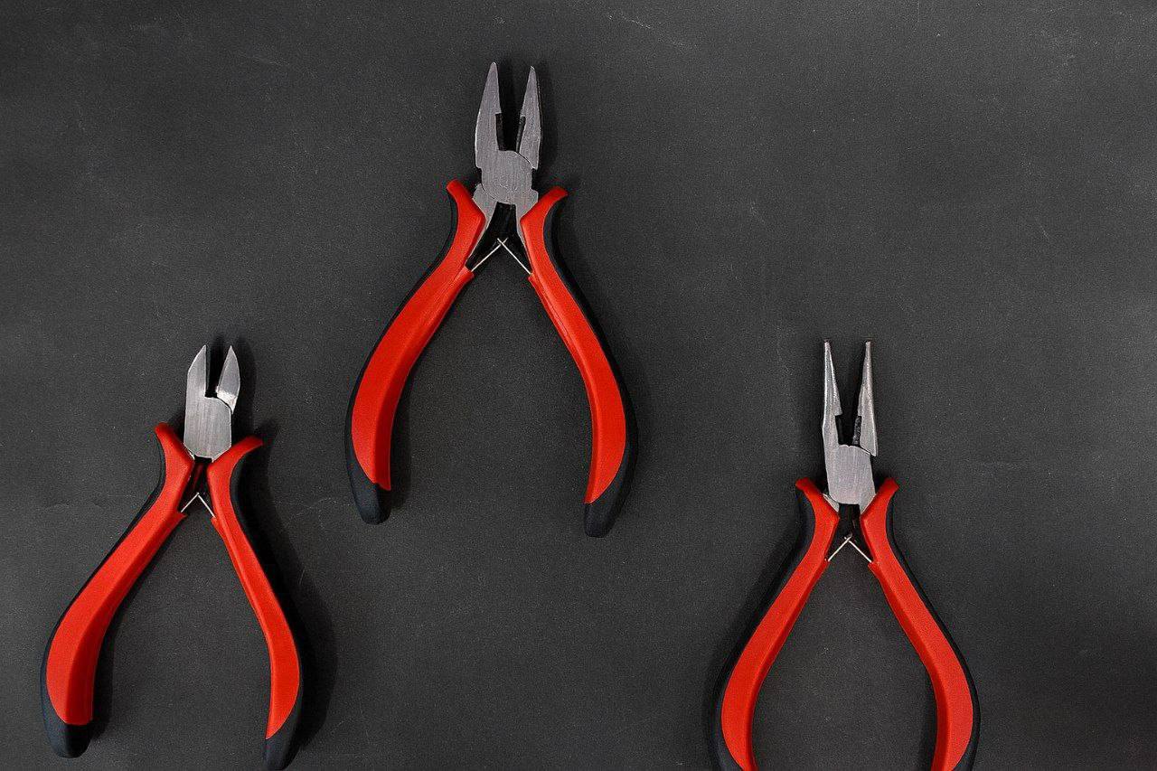 انبر دست سیم چین دم باریک الکترونیکی ا