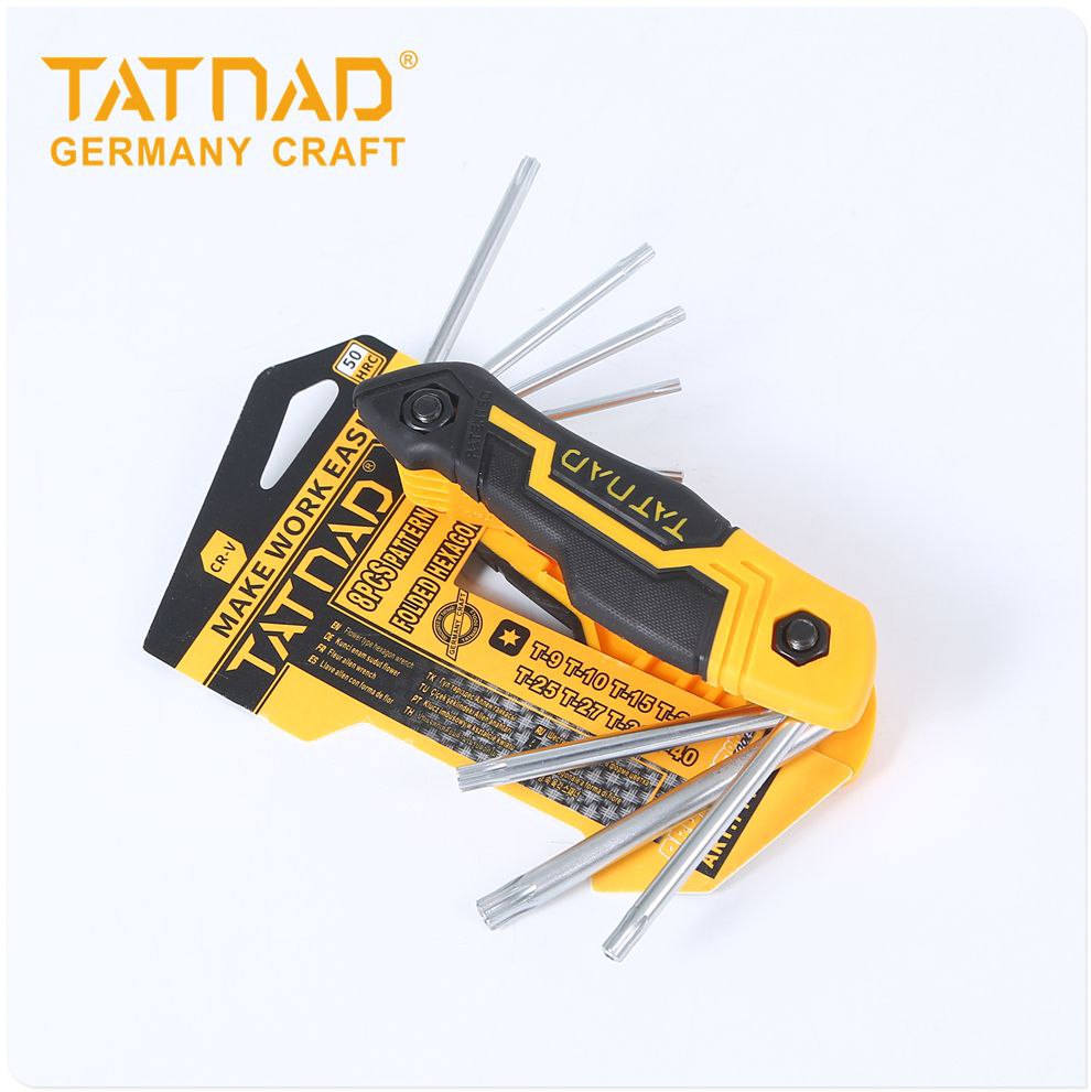 ⬇️آلن چاقویی روکشدار8عددی             TATNAD Germany craft     ستاره ای     155 هزار  تومان شش گوش  