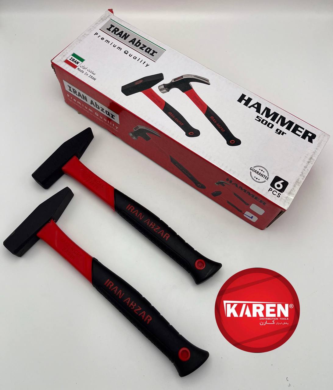 چکش مهندسی۳۰۰و۵۰۰و۱۰۰۰گرمی فایبر