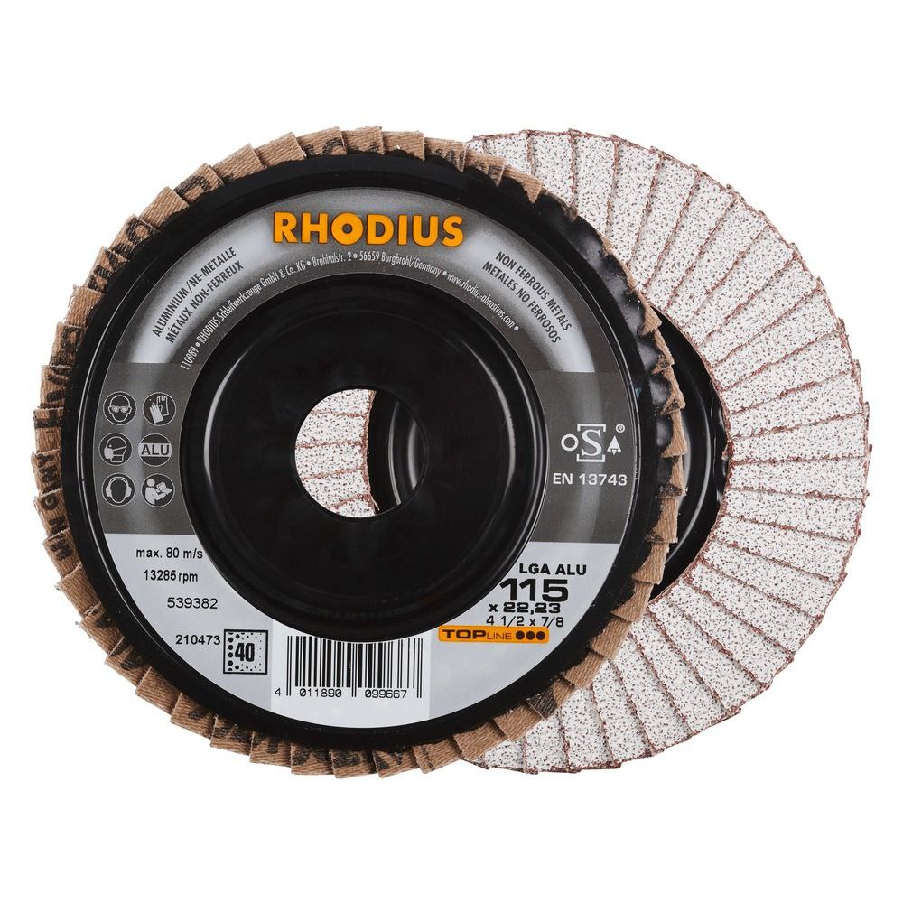 فلاپ رودیوس آلمان مخصوص آلیاژ آلومینیوم موجود میباشد .