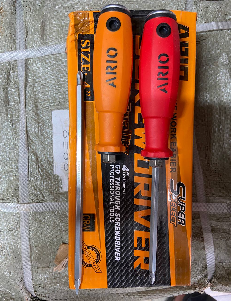 پیچ گوشتی دوطرفه 