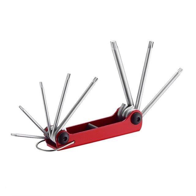 کد محصول F5083F ست آلن ستاره ای چاقویی (مشتی) 7 عددی سایز T9-T40 ، فورس تایوان 