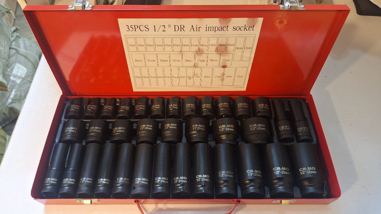 جعبه بکس ۳۵ پارچه ، ۳۵پارچه مشکی فشار قوی