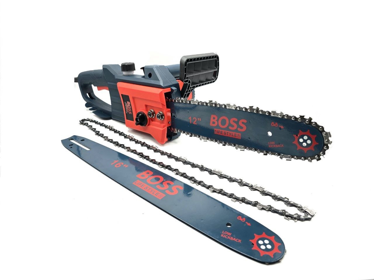 ⭐️ اره زنجیری برقی ۳۰ و ۴۰ سانت دو ساطور باس