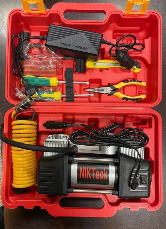 کمپرسور فندکی دو سیلندر فلزی نیک تک 