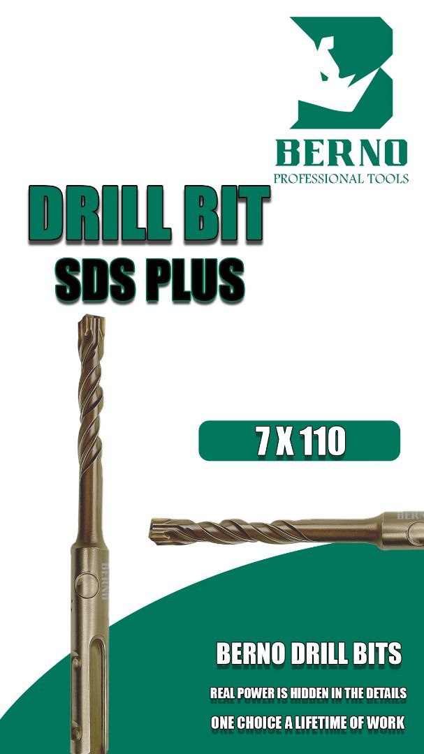 مته 4 شیار چهارالماس ۱۱ سانتی برنو