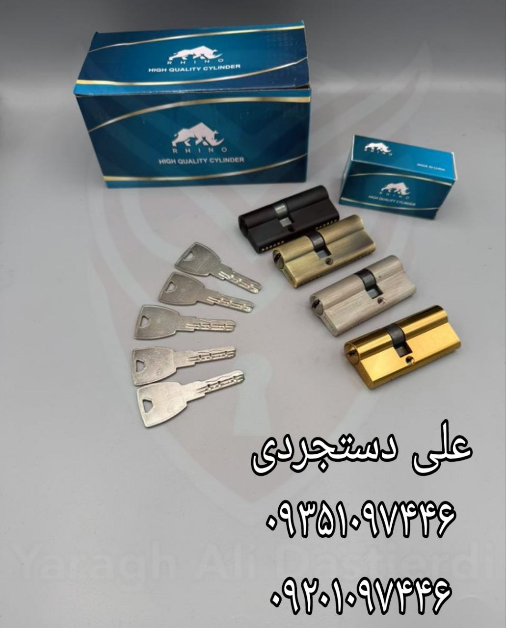 سیلندر ۷ کلید کامپیوتری ماری راینو RHINO کارتن ۱۲۰ عدد