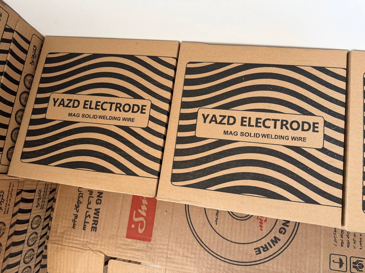 سیم جوش یزد و میکا در تمامی سایزها کف قیمت