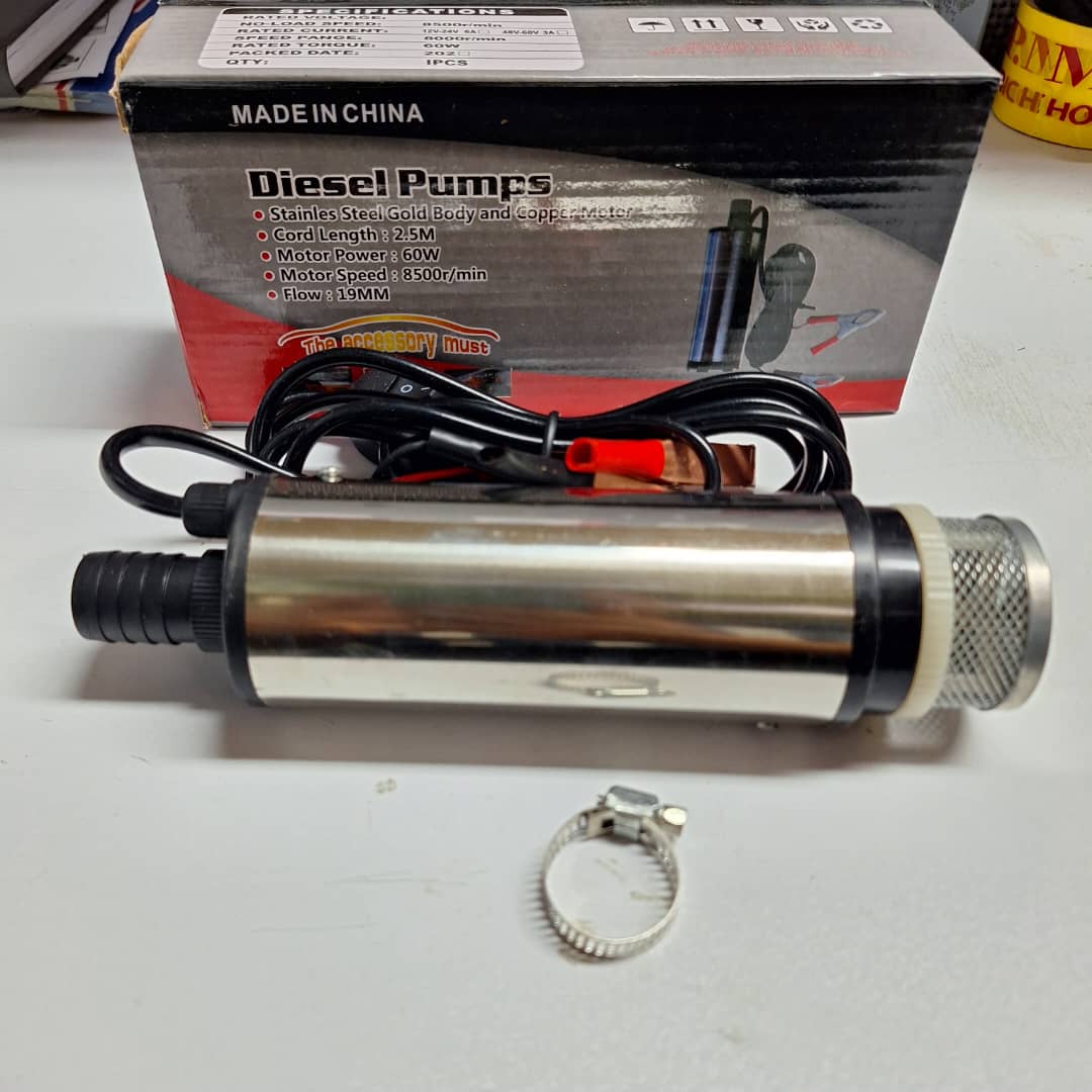 پم گازوییل کش داخل باک 12 ولت 