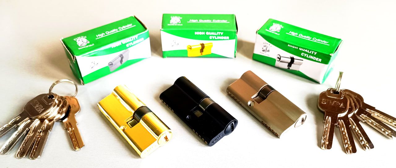  سیلندر 7 سانت زینک سیمبا ساچمه برنجی کلید بلند نافی دار/باکیفیت کارتن150  عددی قیمت دسته اول لینک ک