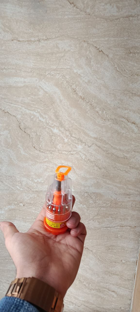  پیچ گوشتی نمکدانی ۱۵ پارچه 