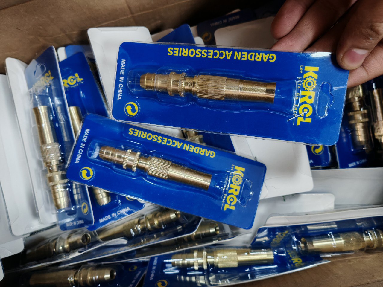 کارواش برنجی تکی