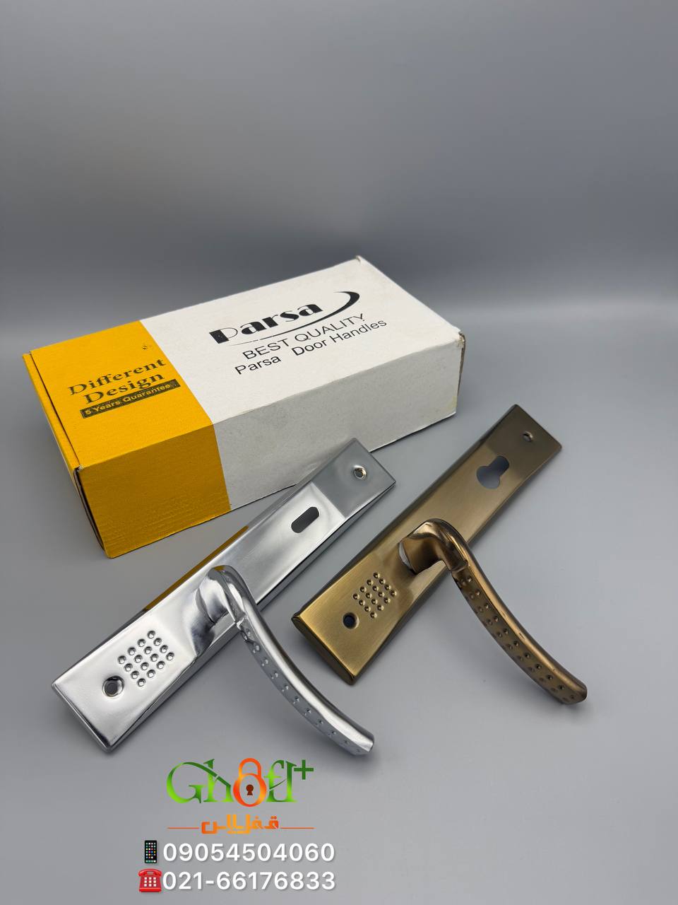  دستگیره خالدار اقتصادی پست پلاک دوبل وزن سنگین آبکاری عالی کیفیت بسیار عالی رنگ : کروم / طلایی / زی