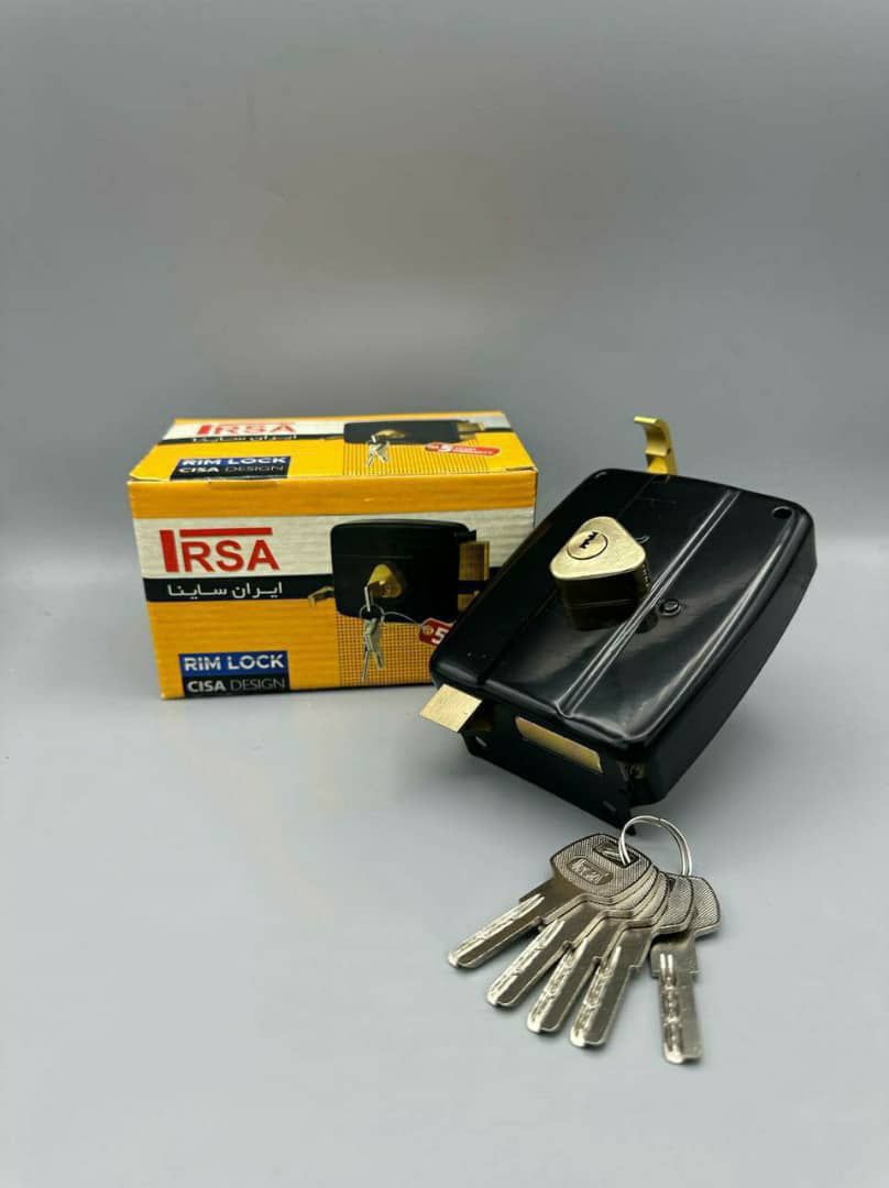  قفل حیاطی طرح کالی ایران ساینا پنج کلید ویژه دارای ضمانت شرکتی کارتن 24 عددی قیمت دسه اول لینک کانا