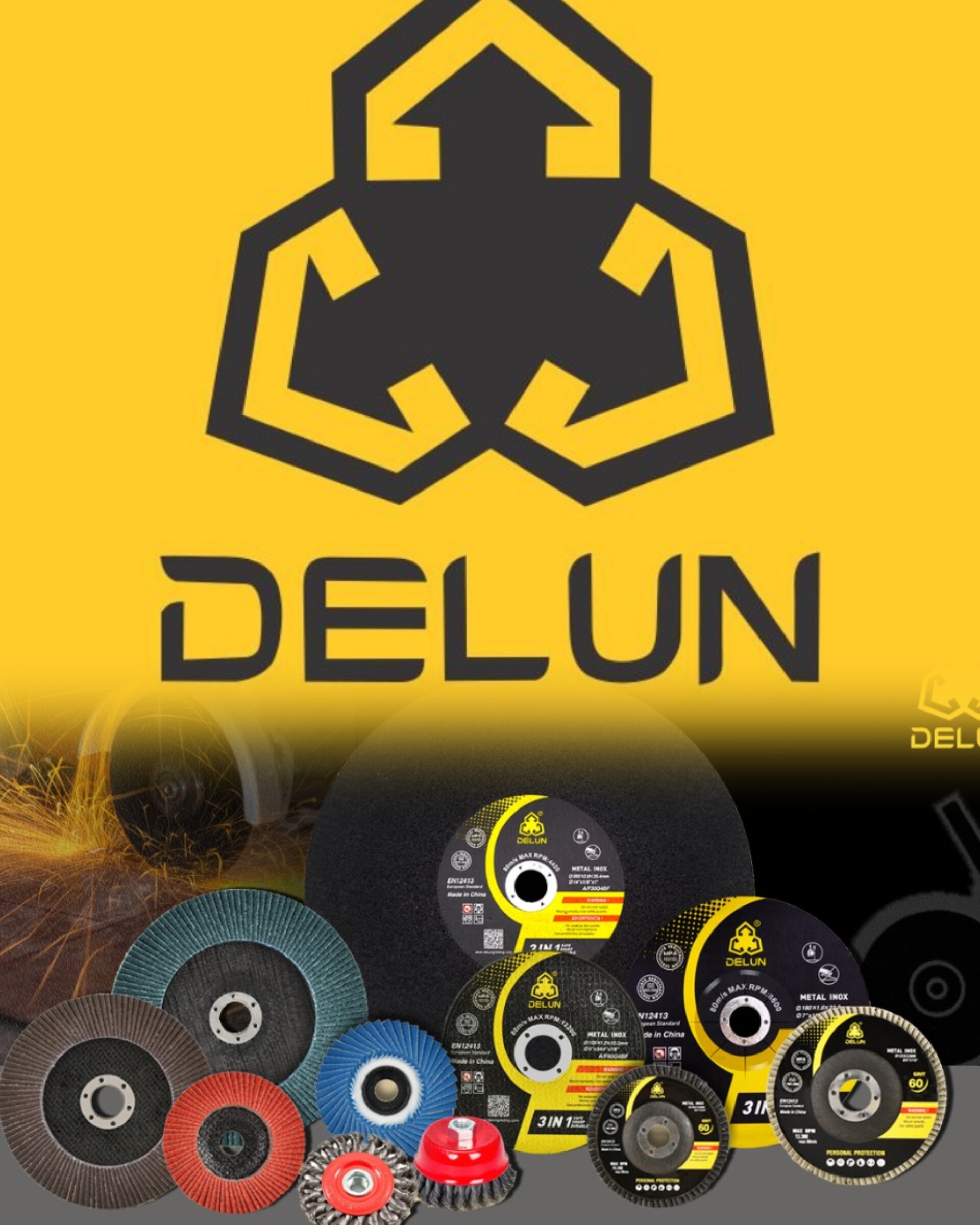 محصولات برش و سایش دو کاره دلون 