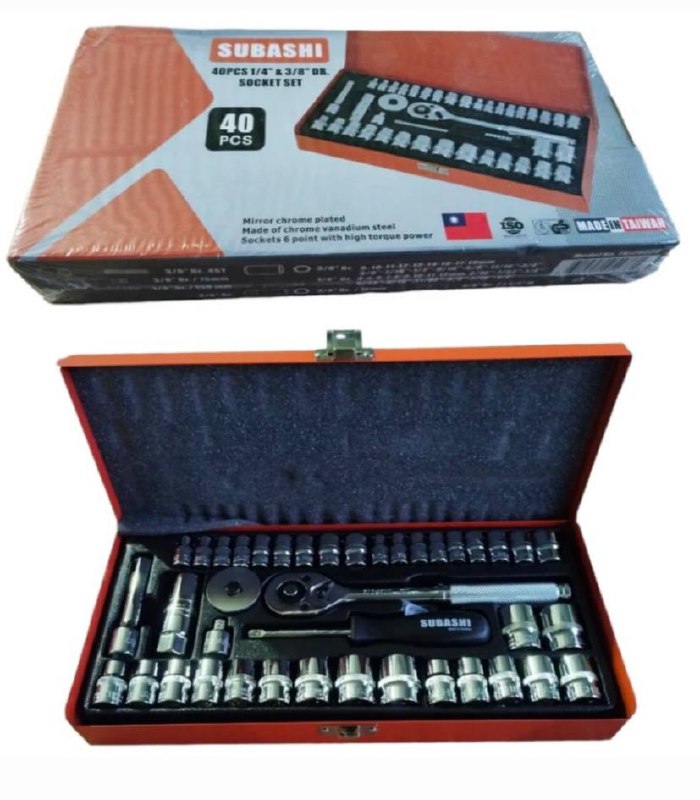 جعبه بکس ۴۰ پارچه SUBASHI