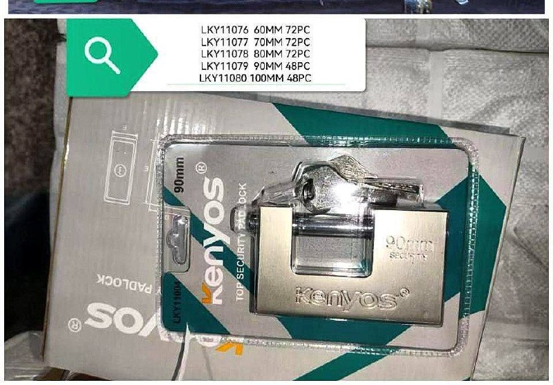 قفل کتابی وکیومی کلید ویژه Kenyos