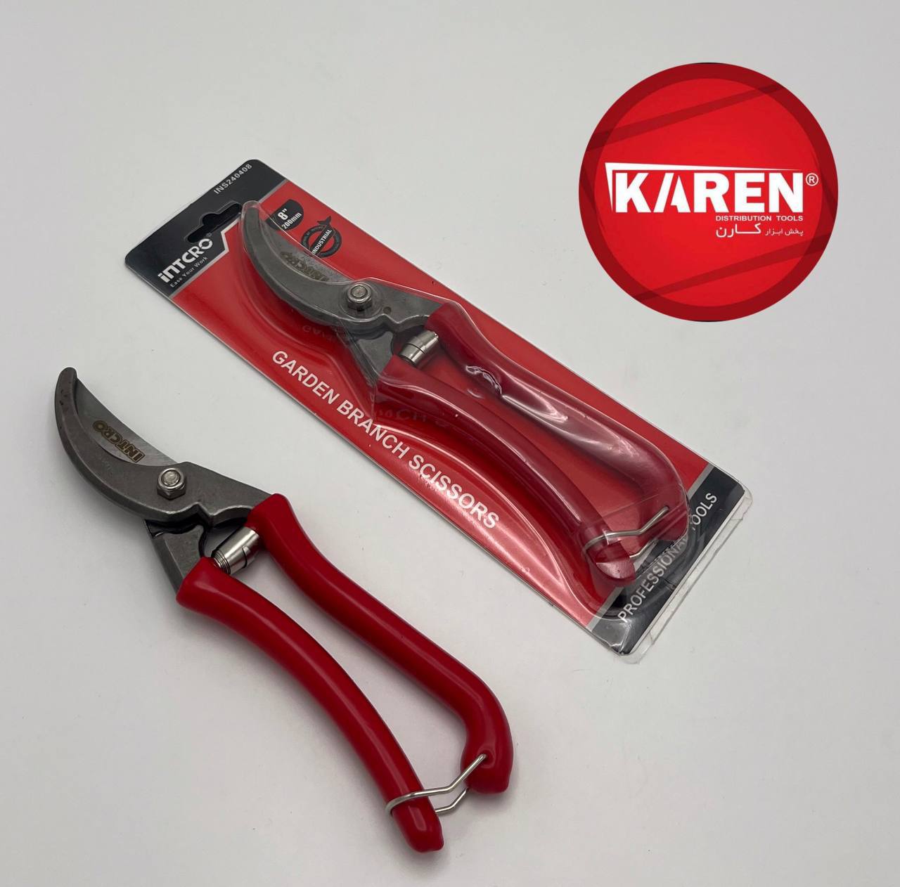 قیچی باغ طرح چک Intcro