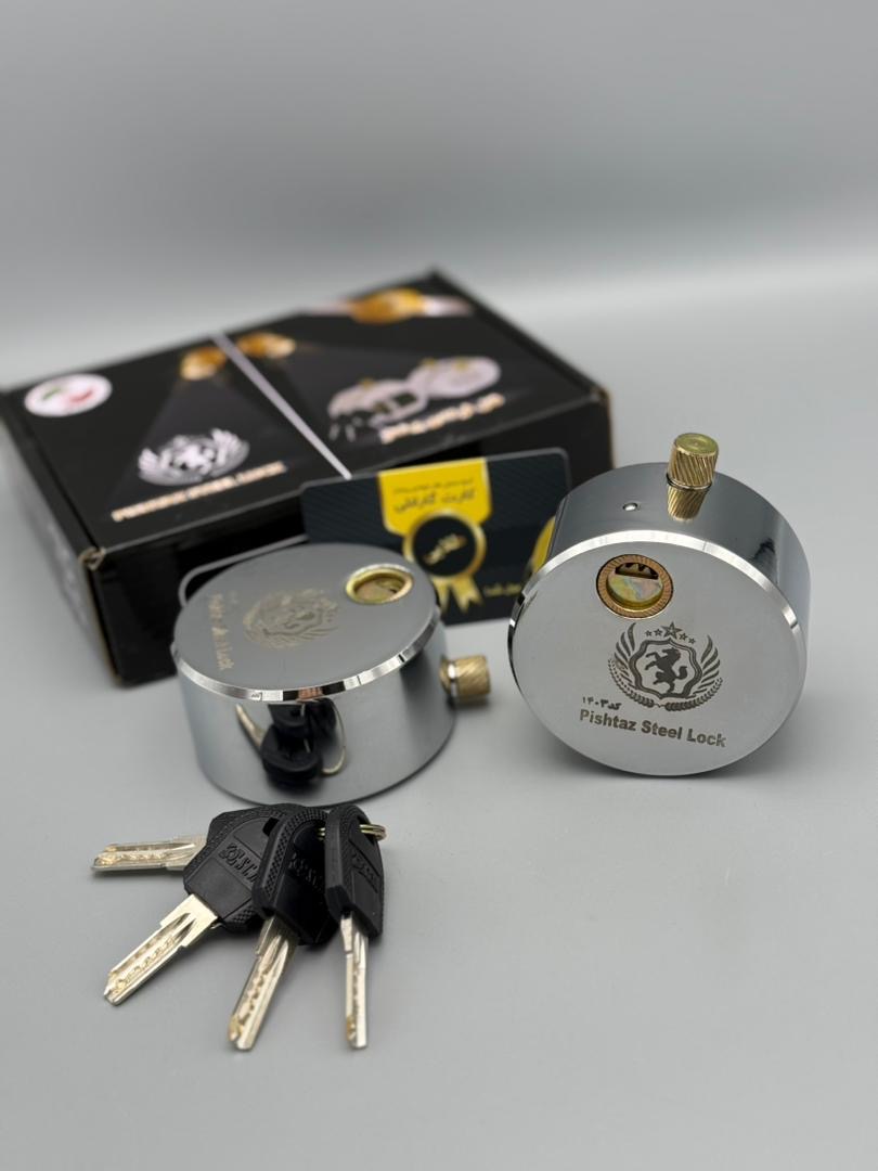 قفل پشت بسته ۸۵ پیشتاز کلید ناودونی سر کلید ساچمه مخفی دارای درپوش هرز گرد ضد دریل ضد اسید مغزی برنج