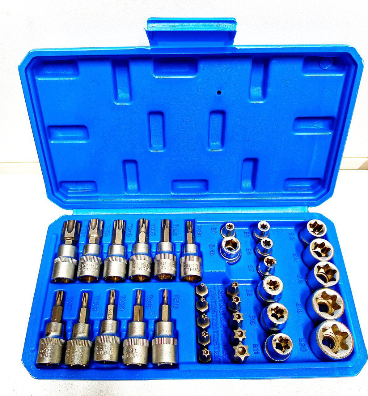 جعبه بکس و بیت 34 پارچه E/T