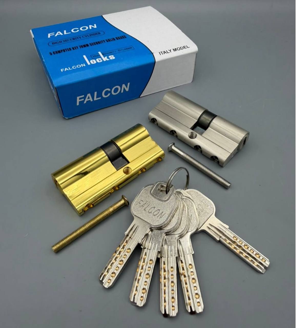 سیلندر۷کامپیوتری تسمه فولادی ضد سرقت (FALCON(MODEL ITALI