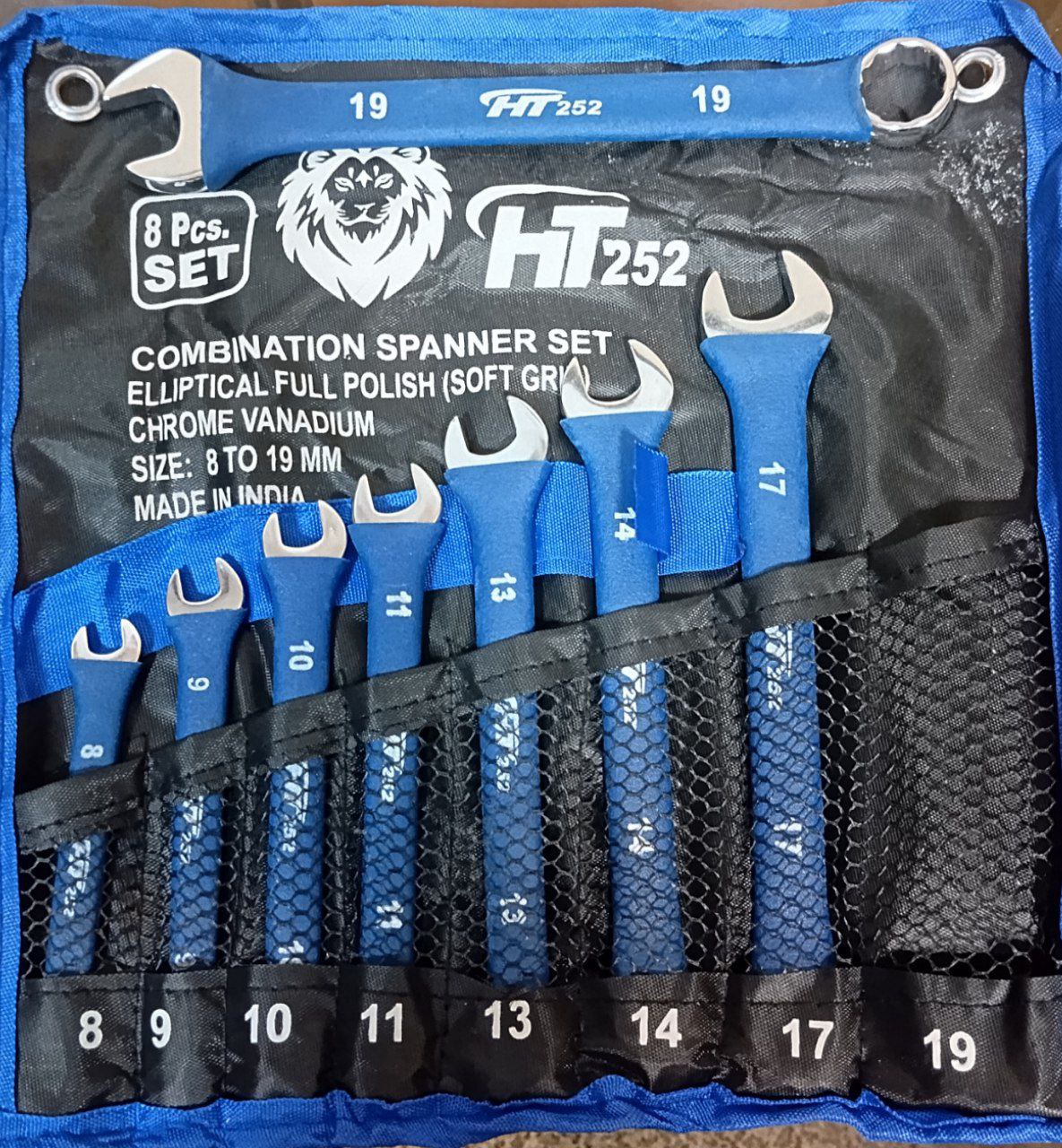 آچار کیفی روکش‌دار8و12عددی