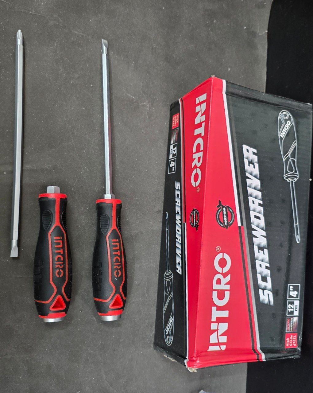 پیچ گوشتی دوطرفه ضربه خور intcro