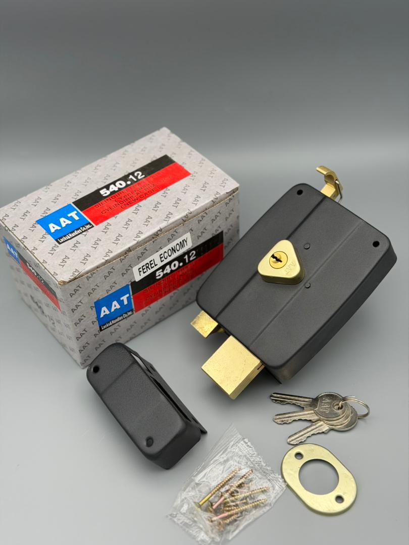 قفل حیاطی طرح کالی AAT کلید معمولی وارداتی زبانه مغزی برنجی کارتن 24 عددی لینک کانال واتساپ https://