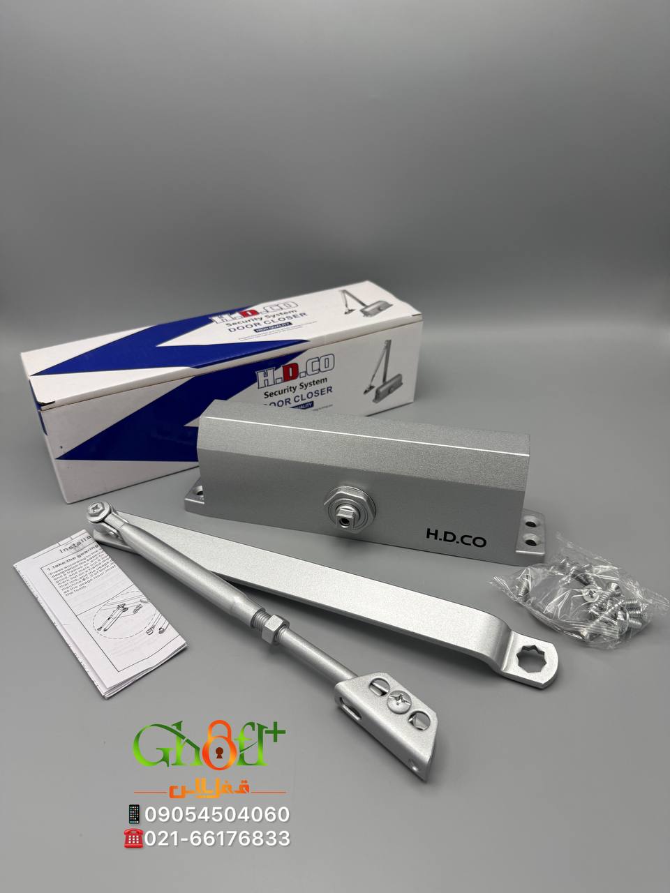  جک آرامبند درب H.D.CO و OLEX ۳۶۰ هزار بازشو واقعی کیفیت بالا تاییدیه سازمان آتش نشانی UL ۲سال ضمانت