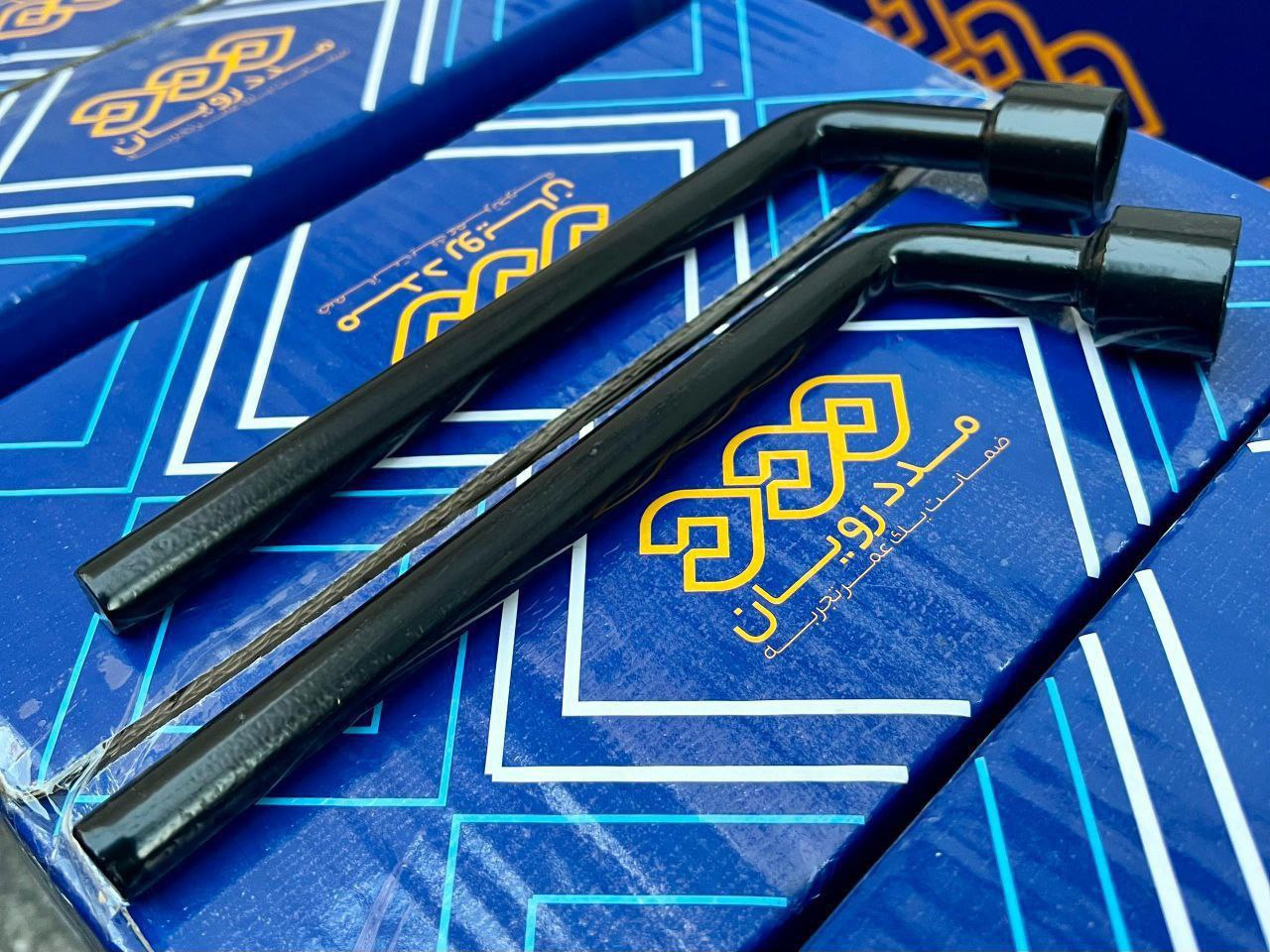  آچار چرخ تکسر مشکی تیبا