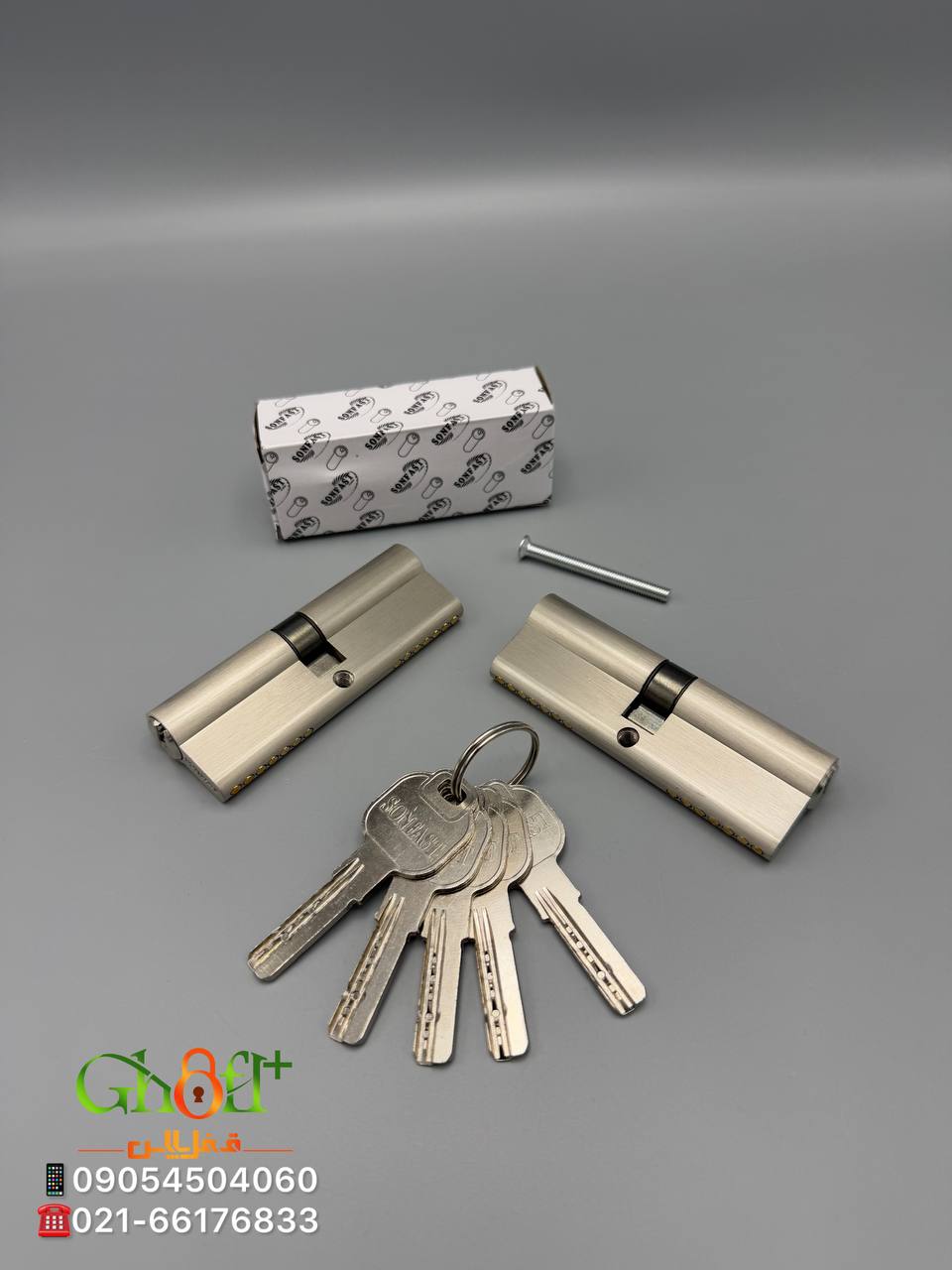  سیلندر ۹ وسط زینک SONFAST ساچمه برنجی ۵کلید کامپیوتری پایه بلند کیفیت بسیار عالی روان با ضمانت خراب