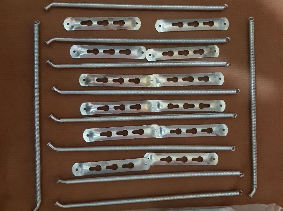 فنر زالویی درب آلومینیومی و توری