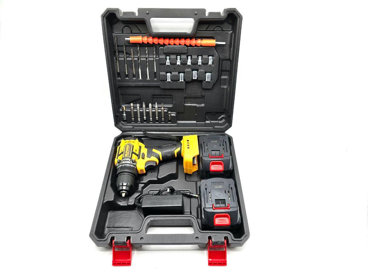 ⭐️ دریل شارژی ۸۸ ولت براشلس باتری بزرگ نیوپاور