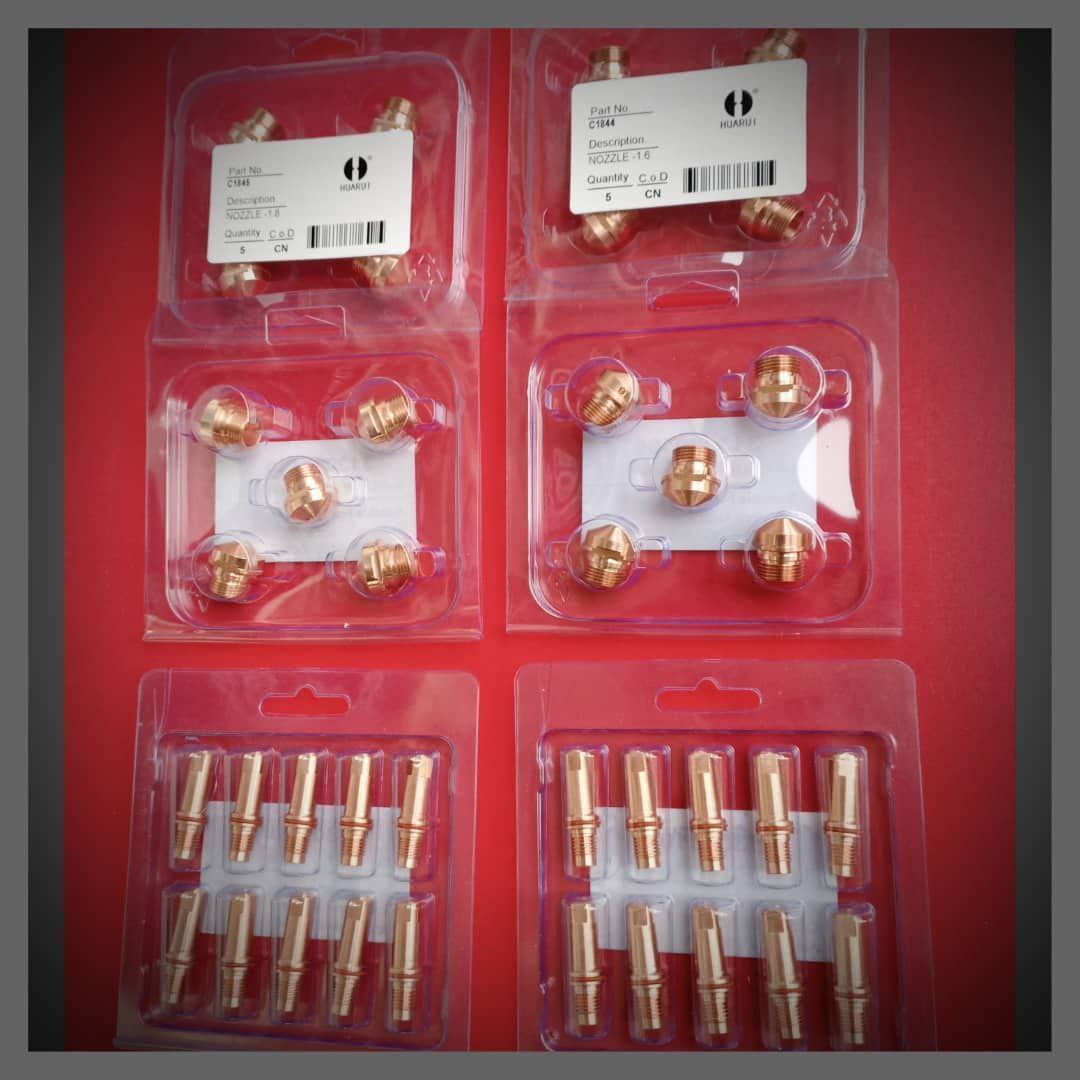 فروش ویژه ی الکترود و نازل پلاسما 