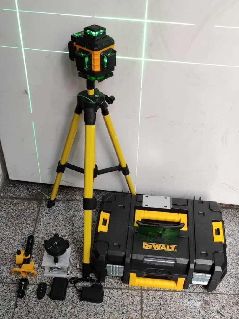 🟡🟡تراز لیزری ۴ خط ۱۶ لاین ماکیتا و دیوالت