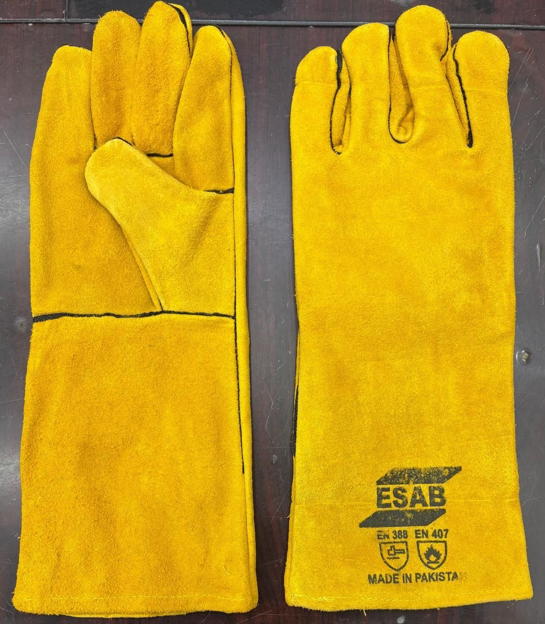 دستکش جوشکاری ساق بلند پاکستانی کارتون 120 عددی              🟥🟦🟥🟦🟥🟦🟥🟦🟥🟦🟥🟦🟥 ⭕️فروش به صورت بسته ای هم