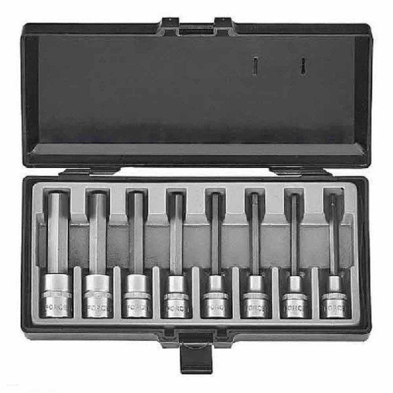 جعبه آلن بکسی بلند 1/2 درایو 8 عددی مدل F4092 برند فورس FORCE