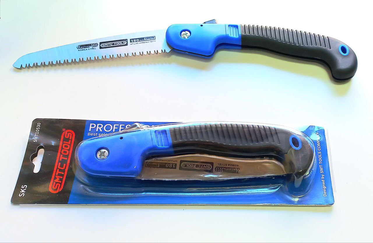 اره باغ تاشو smtc طرح تایوان ، ۱۸ سانت تعداد در کارتن ۷۲ عدد تعداد در بسته ۱۲ عدد جهت اطلاع از قی‌مت