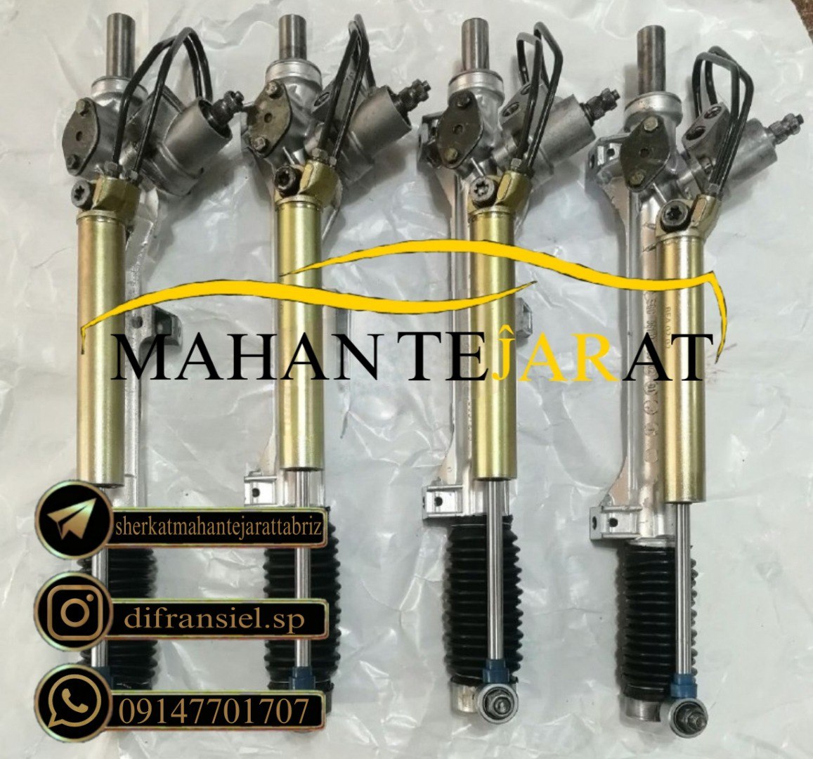 جعبه فرمان پژو با شیرفرمان و کمک