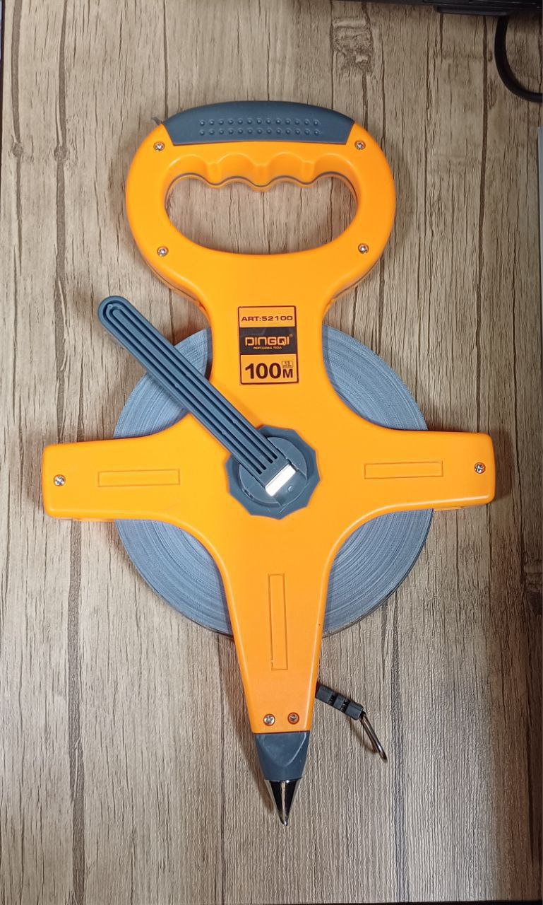 متر مهندسی ۱۰۰متری فلزی دینگی 