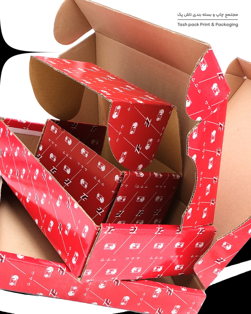 ⭐️ تاش پک بسته‌بندی قطعات یدکی خودرو