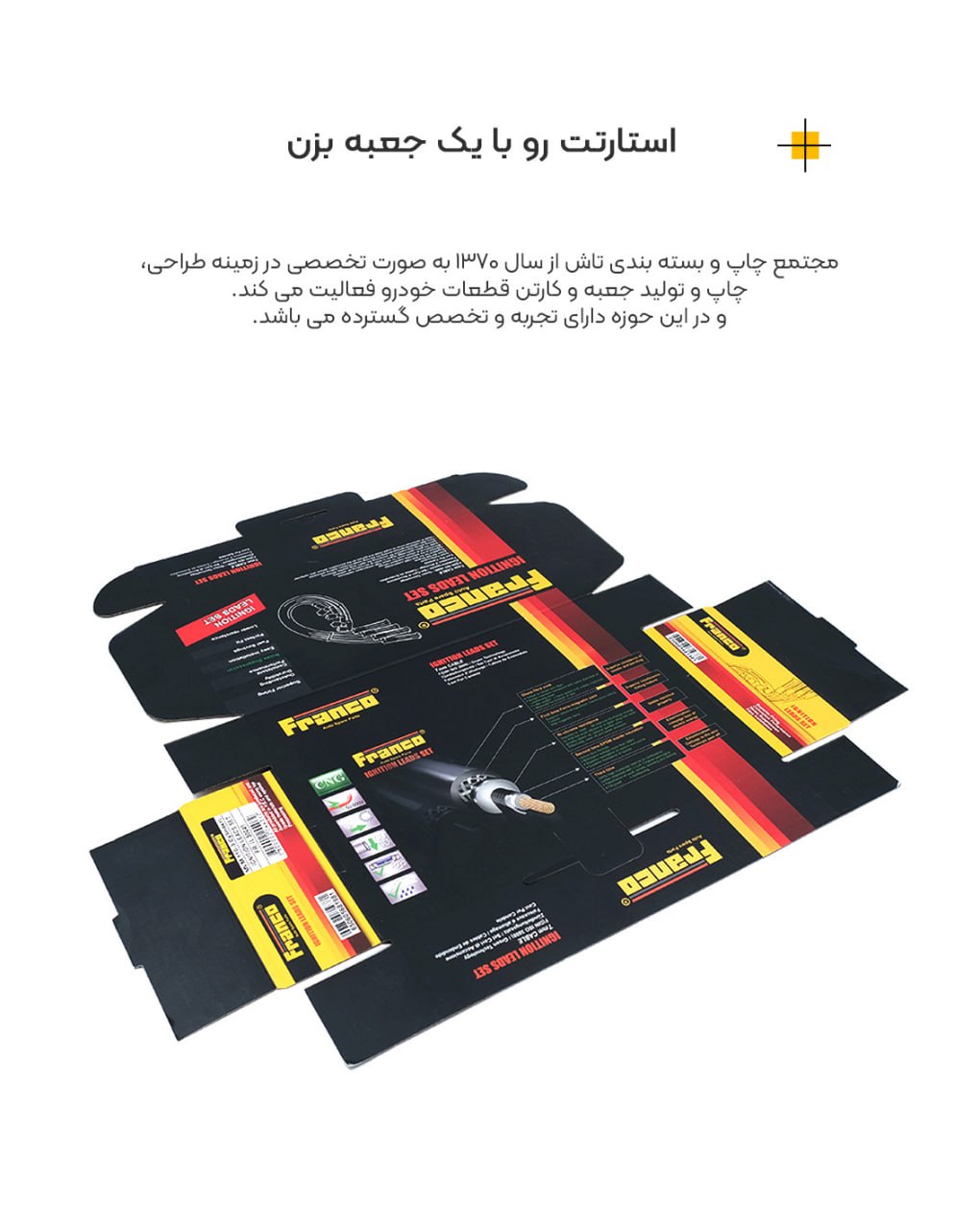 مجتمع چاپ و بسته‌بندی تاش پک با بیش از سه دهه تجربه، یکی از تولیدکنندگان معتبر جعبه و کارتن برای قطع