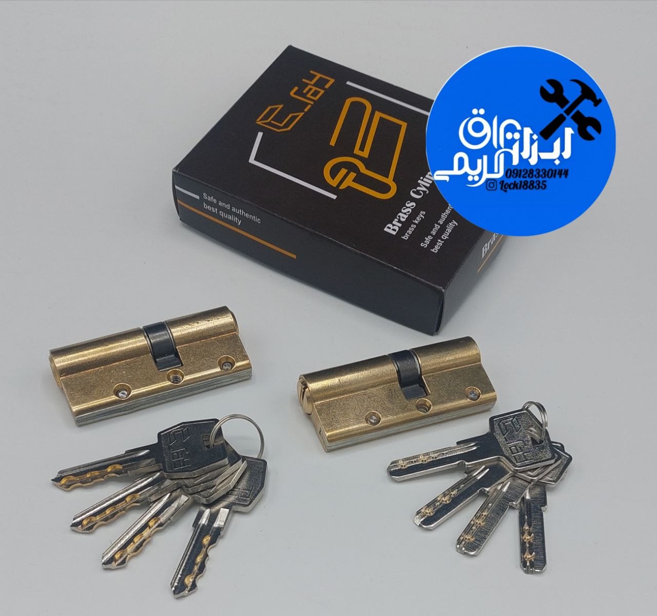 🟡 سیلندر 7 تمام برنجی تسمه دار C.ray 