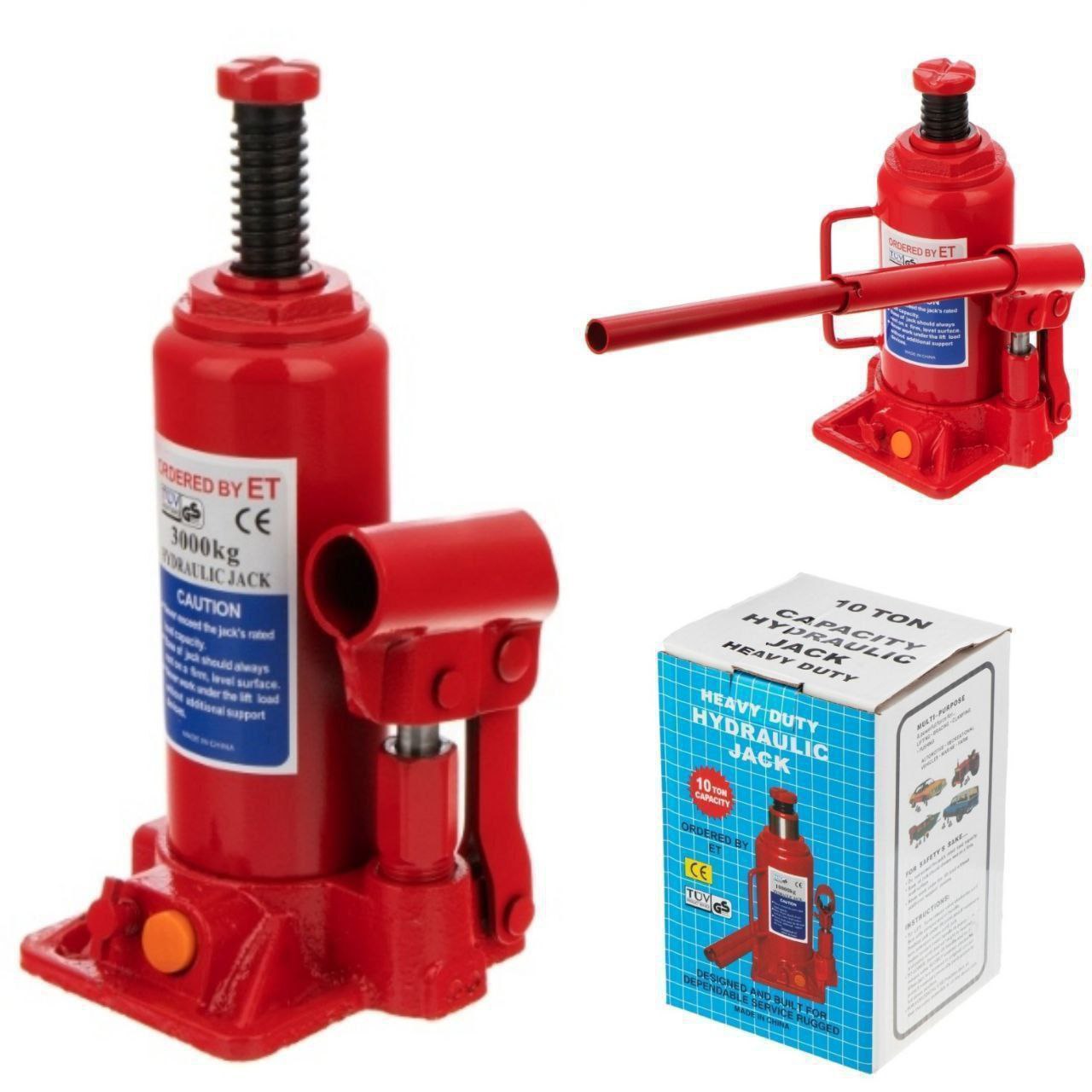 جک روغنی استوانه‌ای، هیدرولیکی، پیستونی