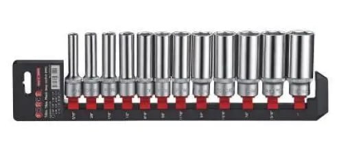 سری بکس 12پر،1/2درایو،بلند ریلی،1/0_5/16اینچ فورس FORCE