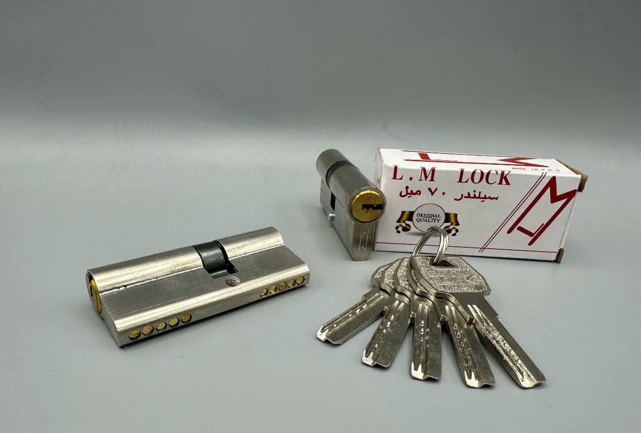  سیلندر 7 ال ام  LM بدنه زینکمغزی برنجی کلید بلند/دارای ضمانت کارتن 180 عددی لینک کانال واتساپ https
