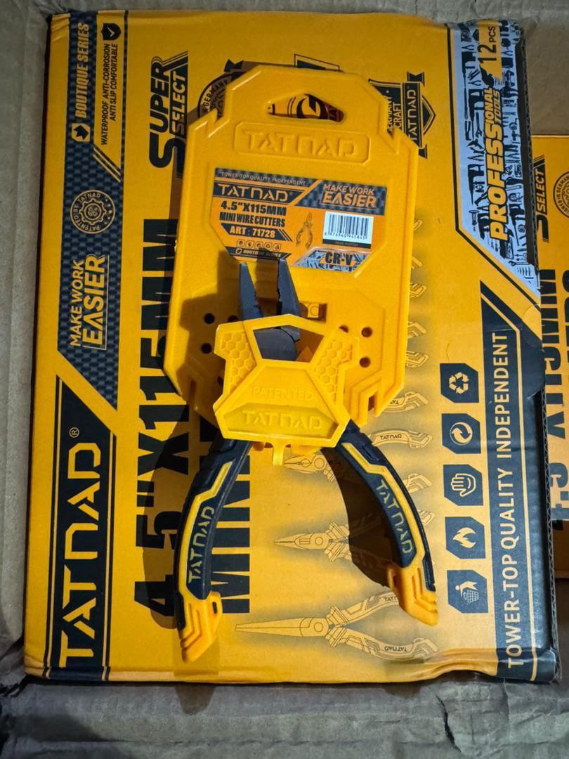 سیم چین‌ انبردست دمباریک الکترونیکی تات ناد